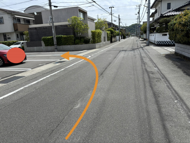 山城団地コーナー6番駐車場の駐車場写真