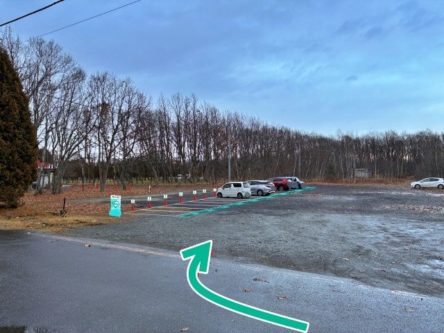 シャムロックカントリー倶楽部駐車場の駐車場写真