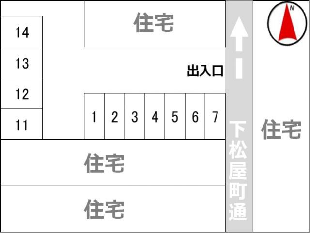 駐車場区画図