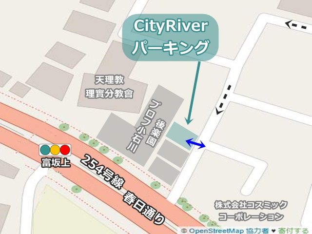 駐車場周辺地図