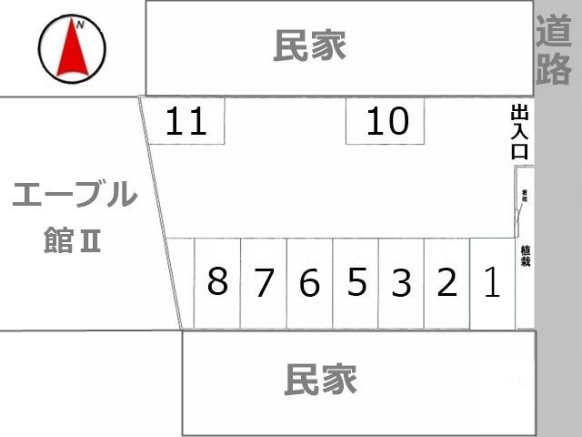 駐車場区画図