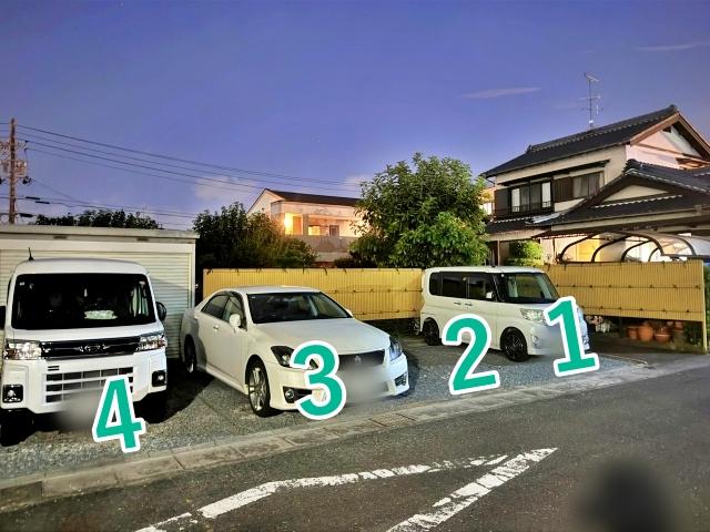 高丘西3丁目44-24☆アキッパ駐車場の駐車場写真
