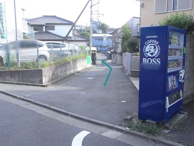 【道順1】矢印方向に進入してください。