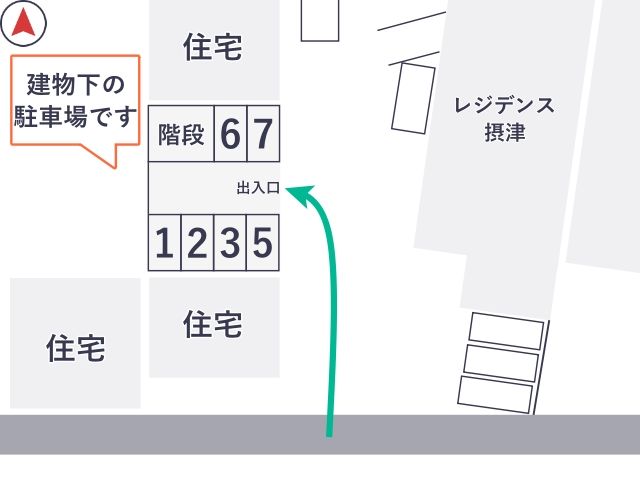 駐車場区画図