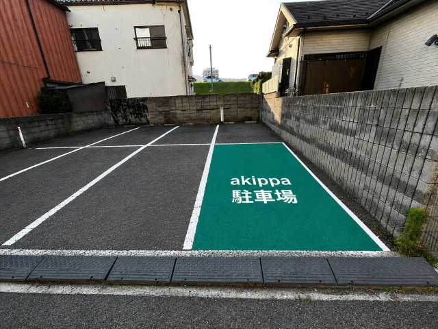 丁字湯の駐車場①番の駐車場写真