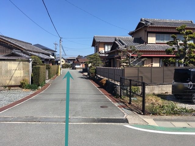 駐車場順路1