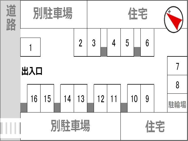 駐車場区画図