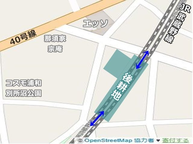 駐車場周辺地図