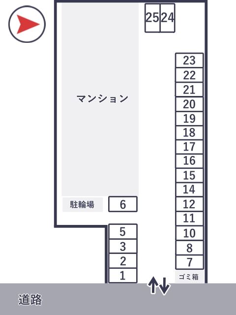ボンスタート駐車場の駐車場写真