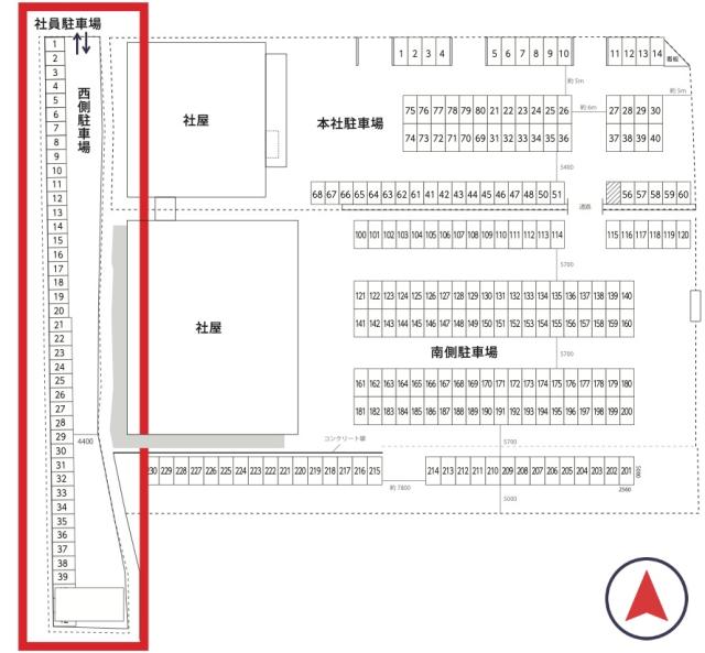 サンパーク駐車場の駐車場写真