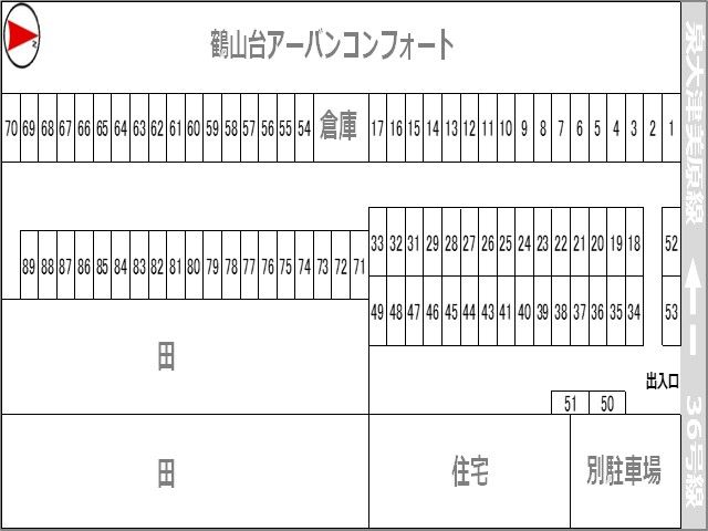 駐車場区画図