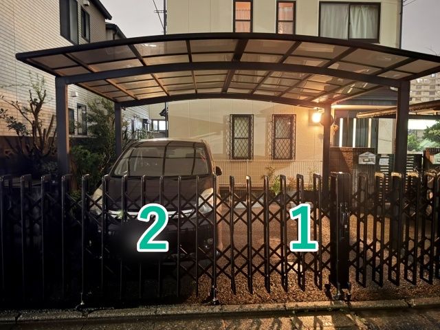 田柄5丁目28-21☆アキッパ駐車場の駐車場写真