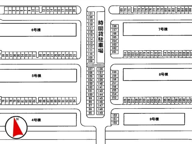 駐車場全体区画図