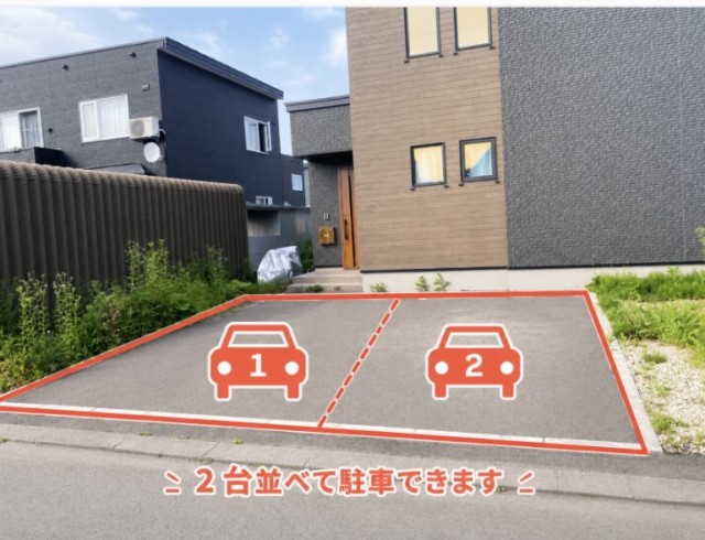南町8条3丁目の駐車場写真