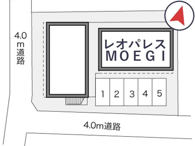 レオパレスMOEGI駐車場【21444】の駐車場写真
