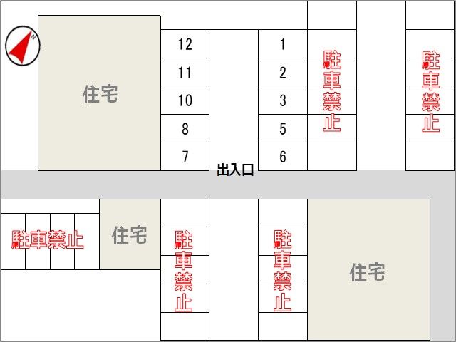 駐車場区画図