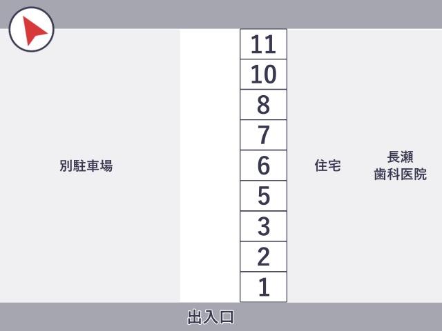 akippa S&M 本町3-2 駐車場の駐車場写真