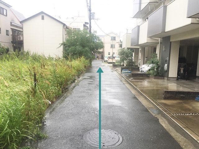 【道順6】直進して下さい。