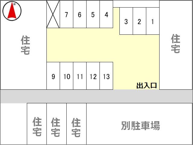 駐車場区画図
