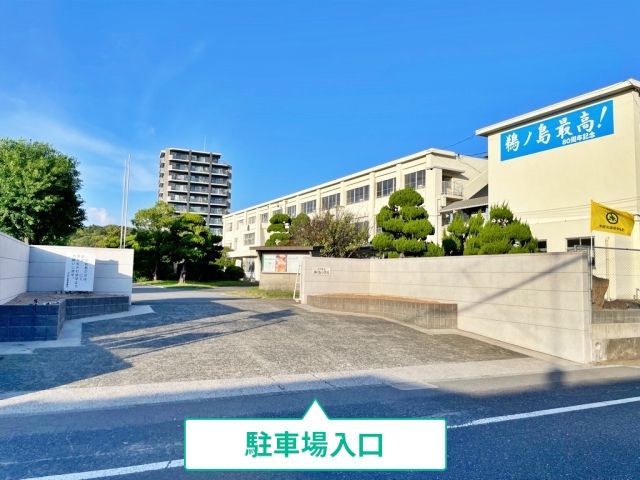 宇部市立鵜ノ島小学校駐車場【第74回宇部まつり】の駐車場写真