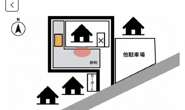 三好町1丁目5-7駐車場の駐車場写真