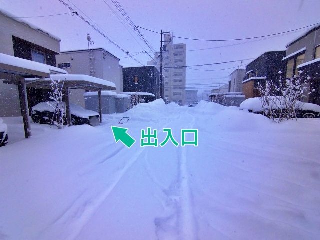 豊平区月寒東4条9丁目7-3駐車場の駐車場写真