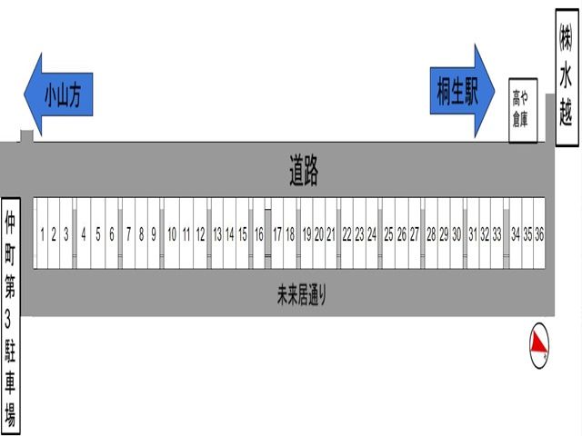 駐車場区画図