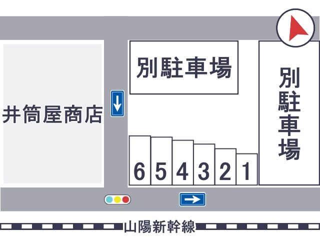 アキッパ御願塚3丁目駐車場の駐車場写真