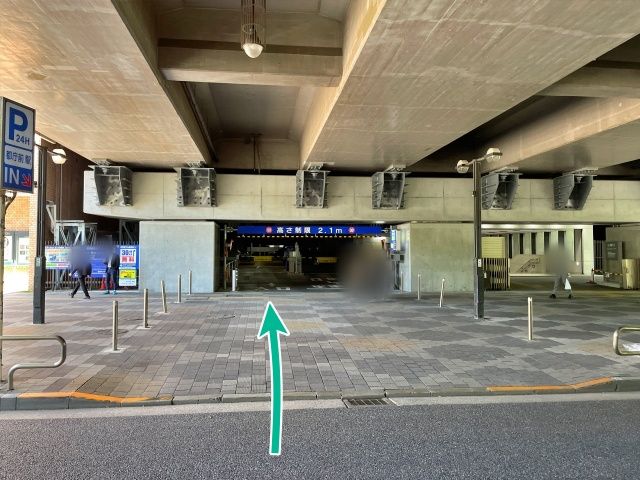 駐車場周辺