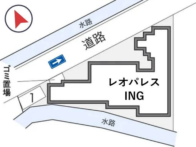 レオパレスING駐車場【21587】の駐車場写真