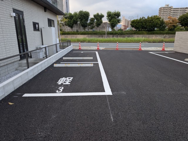 Pinoパークの駐車場写真