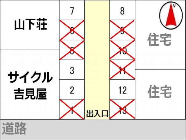 駐車場区画図