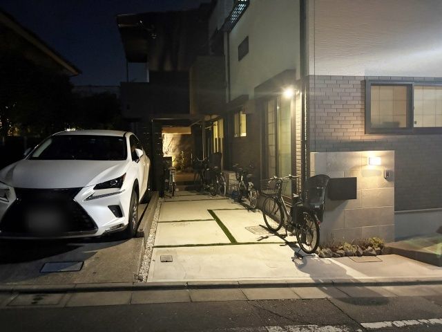 [649f3]奥沢1丁目31▽個宅アキッパ駐車場の駐車場写真