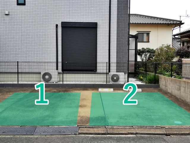 日吉台1-6 ①番 田北邸アキッパ駐車場【1】の駐車場写真