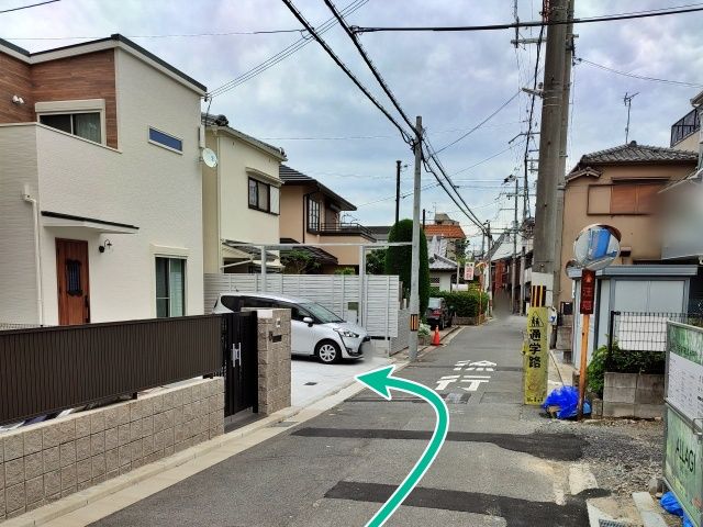 駐車場への道順③