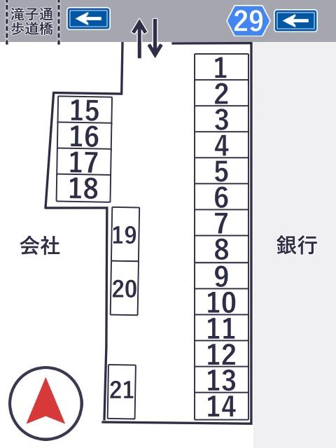 名古屋滝子通第4駐車場の駐車場写真