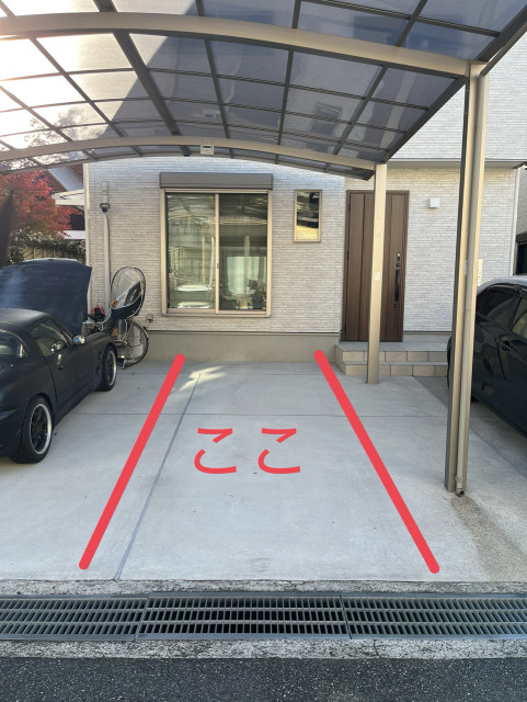 大野台4丁目15-16駐車場の駐車場写真