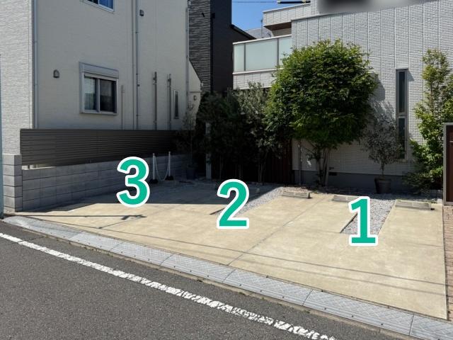 四葉1丁目11 個人宅☆アキッパ駐車場の駐車場写真
