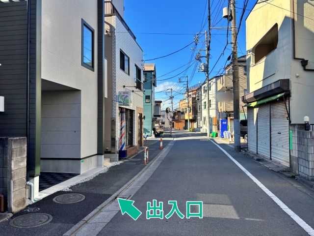 [6608d]扇1丁目46 個宅アキッパ駐車場の駐車場写真