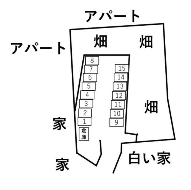 御南小学校近く御南大橋北側の駐車場写真