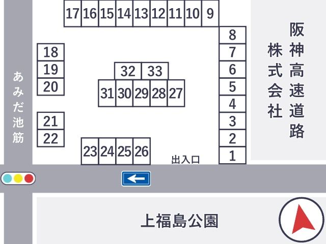 駐車場区画図