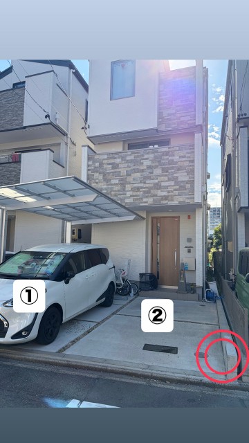 金城4丁目10-17駐車場の駐車場写真