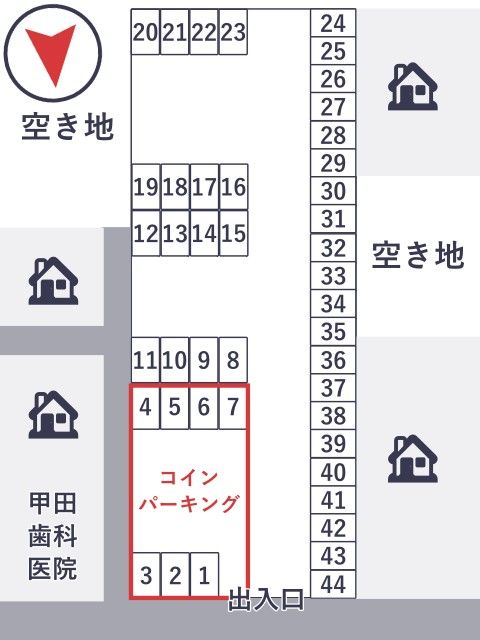 マストパーク浜寺諏訪森町の駐車場写真