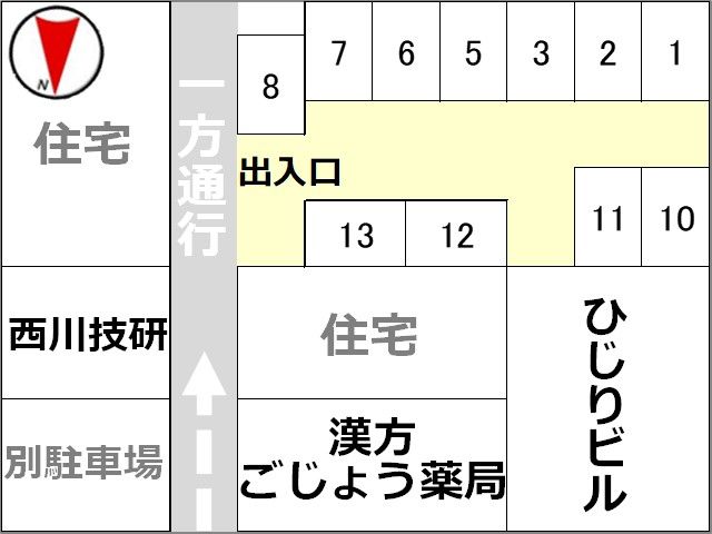 駐車場区画図