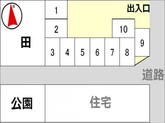 駐車場区画図
