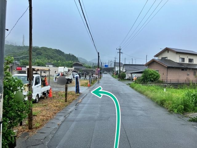 旧市立病院跡地【第38回やつしろ全国花火競技大会】の駐車場写真