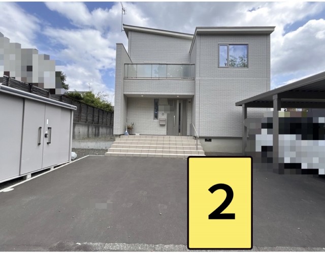 真駒内南町2丁目1-17駐車場の駐車場写真