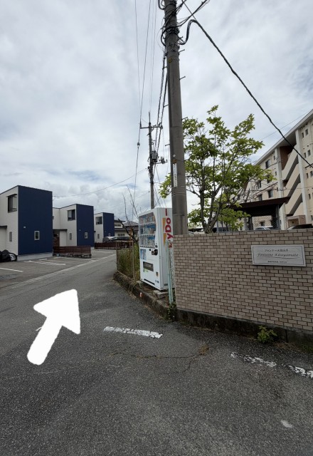 防府基地航空祭駐車場　田島の駐車場写真