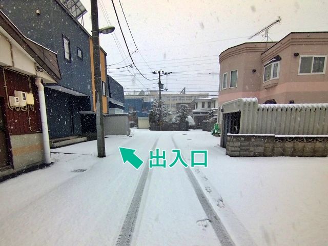 豊平区福住3条5-5-2駐車場の駐車場写真