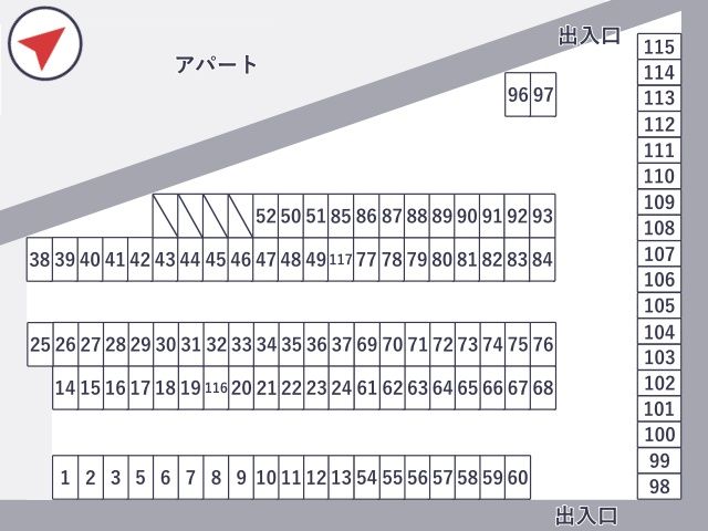 錦1丁目37A☆アキッパ駐車場の駐車場写真